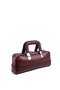 Burgundy - Burgundy Plain Women's Handbag Sp1258 - 5