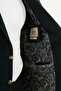 Plain Slim Fit Wool Men's Jacket with Pocket Detail and Handkerchief Detail Khaki - 44316.25K - 6