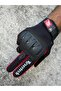 Revertech Aura Red - Touchscreen Compatible Men's Motorcycle Gloves - 5