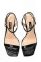 N183811 Sandals Black Women's Heels - 4