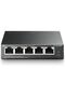TL-SG1005P, 5 Port Gigabit PoE Switch, 4 PoE+ Ports @65W, Desktop, Plug & Play, Sturdy Metal