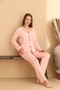 طقم بيجامة نسائي من Pink Hearts - 2