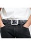 100% Genuine Leather Belt Men's Sports Black 4 cm (Metal Bridge) / Rs1077 Brown (Bison) - 4