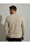 Erkek Basic Bisiklet Yaka Pamuklu Sweatshirt - 2