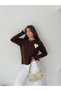 Women's Heart Detailed Knitwear Sweater