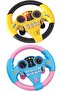 Kids Steering Wheel Toy with Light & Sound – Simulated Driving Controller 21×3.5×21 cm - 7