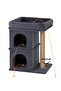 Double Slot Terrace Cat Resting and Playing Area Ptlx-0113 - 5