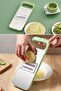 ®   Chopper with 7 Different Blades Sharp Practical Kitchen Grater Chopper - 4