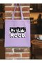 Lila Mickey Mood Y2K Thick Tote Bag Cloth Bag, Pinterest Bag, Book Bag, Shopper Shoulder Bag - 2