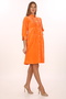 Women's Stone Embroidery Collar Detailed Slim Fit Pattern Buttoned Stylish Young Cotton Velvet Home Dress - 2