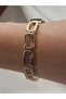 Gourmet Steel Bracelet Xuping Gold with Zircon Stone Model Stainless Water Resistant - 5