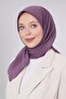 وشاح حرير ميدينا البنفسجي - 4