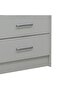 Supreme 6-Drawer Master Dresser with Mirror - White - Engineered Wood - 2-Year Warranty - Malaysia - 4