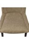 Calus Dining Chair Set of 2 - Light Brown Upholstered Metal Chairs with 2-Year Warranty - 8