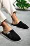 Unisex Corduroy Comfortable Lightweight Soft Balcony Office Home Slippers - 2