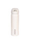 White Textured Stainless Steel Thermos 400 ml with Lid No:106 - 3