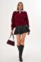 Women's Shirt Collar Detailed Thessaloniki Knitted Sweater 255153 - - 5