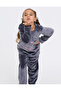 Grey Fleece Pajama Set - 4