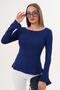 Women's Spanish Sleeve Flounce Blouse 255336 - 265073 - 3