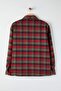 Haki Regular Fit Oduncu Flanel Erkek Büyük Beden Gömlek TMNAW26AX00001 - 5