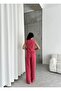 Cherry 100% Cotton Lavin Linen Vest Pants Set - 7