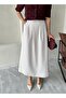 Stone Yoda Pleated Long Skirt