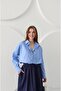 Blue Oversize Shirt - 3