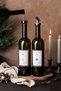 Amber 2-Piece 750 ml Olive Oil & Cooking Oil Bottle with Wooden Stand Oil Dispenser 750 Bb Za St - 5