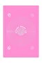 Set of 2 Pink 45x65 cm Silicone Dough Rolling Mat and Pizza Tray 32 cm - 3