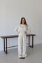 Natural Marisol Blouse Pants Set - 5