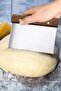Purple Silicone Dough Rolling Mat 45 X 65 Cm, 36 cm Pizza Tray and Dough and Pizza Cutter with Wooden Handle - 4