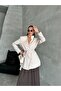 Stone Elegant Belted Jacket - 4