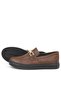 Tan Buckle Loafer Children's Classic Shoes - 5