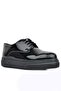 Derby Genuine Leather Black Patent Leather Black Sole Children's Classic Shoes - 2