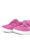 Genuine Leather Fuchsia Pink Velcro Children's Sneakers - 7