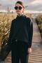 Self-Weaving Knitwear Sweater Anthracite 8266