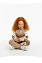 Children Hooded Oversized Printed Bottom Top Baby Kids Tracksuit Set - 2