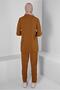 Two-Piece Skirt Tip Drawstring Tracksuit Set - 43340 - 3