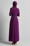 Stone Detailed Dress 45355 - 4