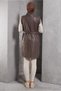 Sunny Leather Vest with Birds 45239 - 3