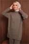 Women's Mink Pants and Knitwear Set t 6307 - 3