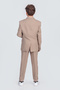 Boy's Striped Jacket Shirt Pants Bow Tie Suit Te.1001Y - 3
