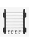 Telescopic Rail Trouser Rack & Shawl Hanger Closet Organizer, 47X45 Cm, Mounts on the Top Shelf. - 2