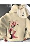 Men's Modern Hoodie – Featuring a Famous Japanese Sakura Design