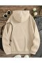 Women's Luxury Hoodie with Simple Print - 2