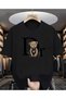 Men's T-Shirt, with a Bear Print.