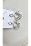 Women's Zircon Stone Waterway Model Stylish Design Earrings |   Elegant and Sparkling Accessory - 5