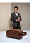 Genuine Leather Men's Hand Portfolio – Shaving & Grooming Bag