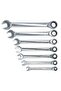 5393 Ratchet Combination Wrench Set (Flat) 7 Pieces - 3