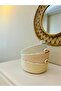 Natural Jute Triple Organizer Multi-Purpose Basket Decorative Basket Bread Basket - 3
